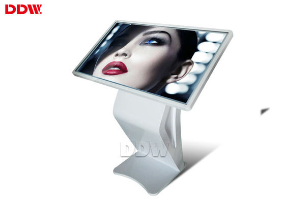 Stoßsicheres Totem der 47 Zoll-Touch Screen Tft-Monitor-digitalen Beschilderung Miet-von hinten beleuchtete Art Wled