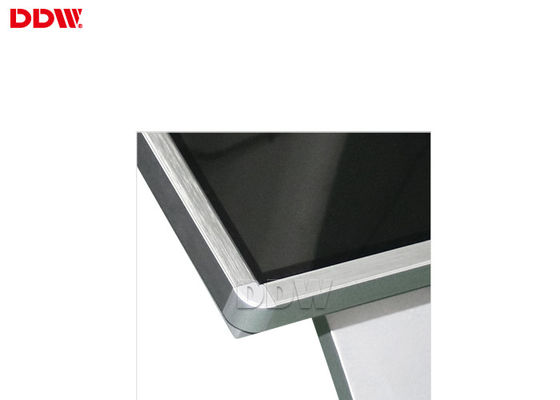 Stoßsicheres Totem der 47 Zoll-Touch Screen Tft-Monitor-digitalen Beschilderung Miet-von hinten beleuchtete Art Wled