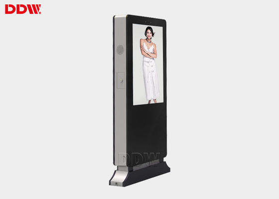 2000 Nits 55" Standing Digital Signage Kiosk mit Lüfterkühlsystem
