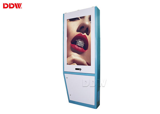 Wasserdichtes, reines Outdoor-Digital Signage-Bodenstand mit Touchscreen 55" 3600 Watt