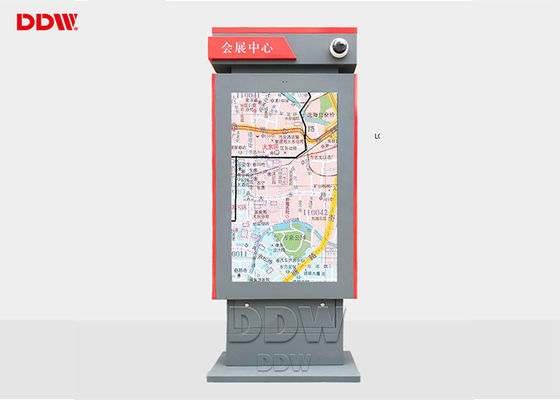 55 Led-Werbefläche Stehende Digital Signage Display Stände Mehrsignalfunktion
