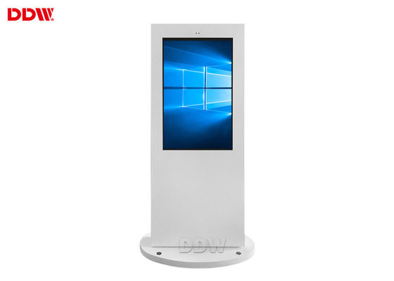 Lcd Monitor Außen Digital Signage Boden Standing 2500 Nits Android Werbung