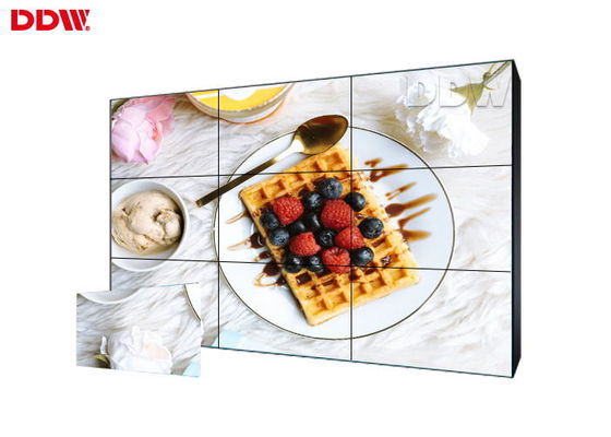 Nahtlose LCD-Videoinnenwand im Freien/HDMI verengen ultra Einfassungs-Videowand