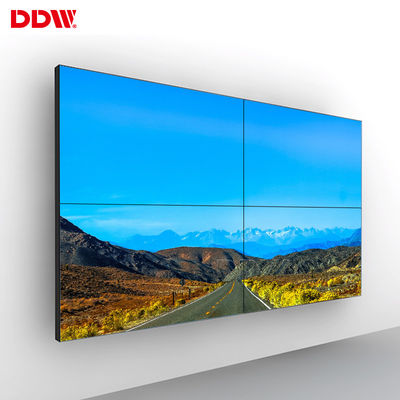 Blendschutz-LCD-Videowand-Anzeigen-55-Zoll hohes Kontrast-halb Innen im Freien