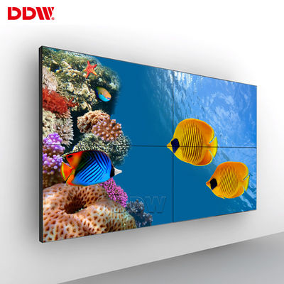 Nissen LED hintergrundbeleuchtete 5,3 Millimeter der super schmale Einfassung LCD-Videowand-Anzeigen-1920*1080 500