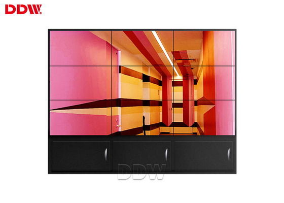 Farbenreiche LCD-Videowand Schaukasten, 2, die X HDMI die 700 Nissen-Helligkeit eingab
