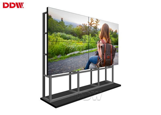 Schmale Einfassung nahtlose LCD-Anzeige/55 Zoll Videowand annoncierend