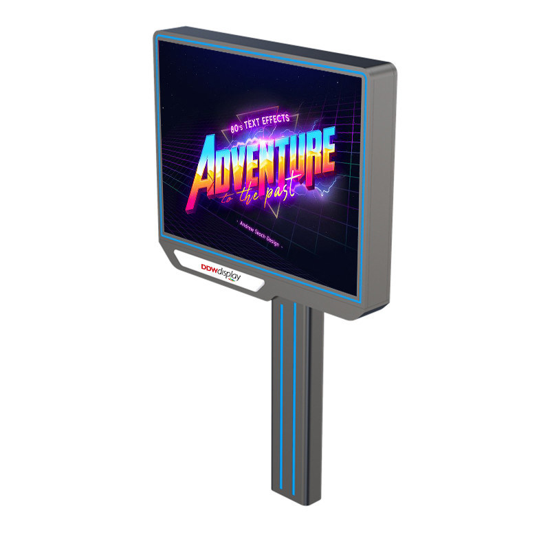 Vollfarbige High-End-Design p6 Stahl wasserdichte digitale Anzeige Außen led Werbetafeln