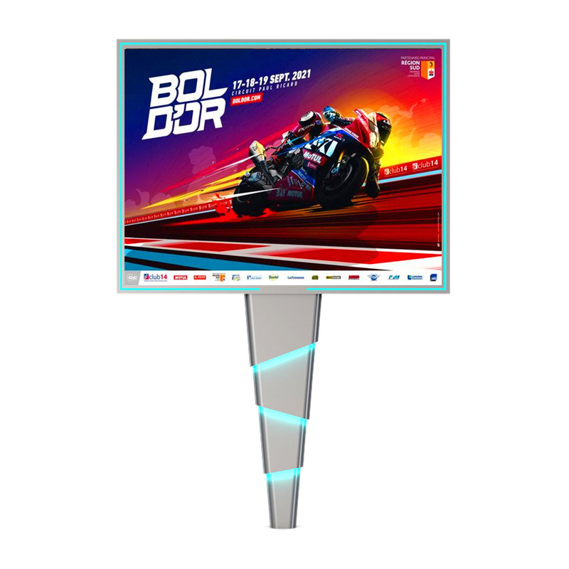 Custom High-End-Design 8000-Nits Stahl p6 wasserdicht IP65 digitale Outdoor-Led-Werbetafel für Werbung