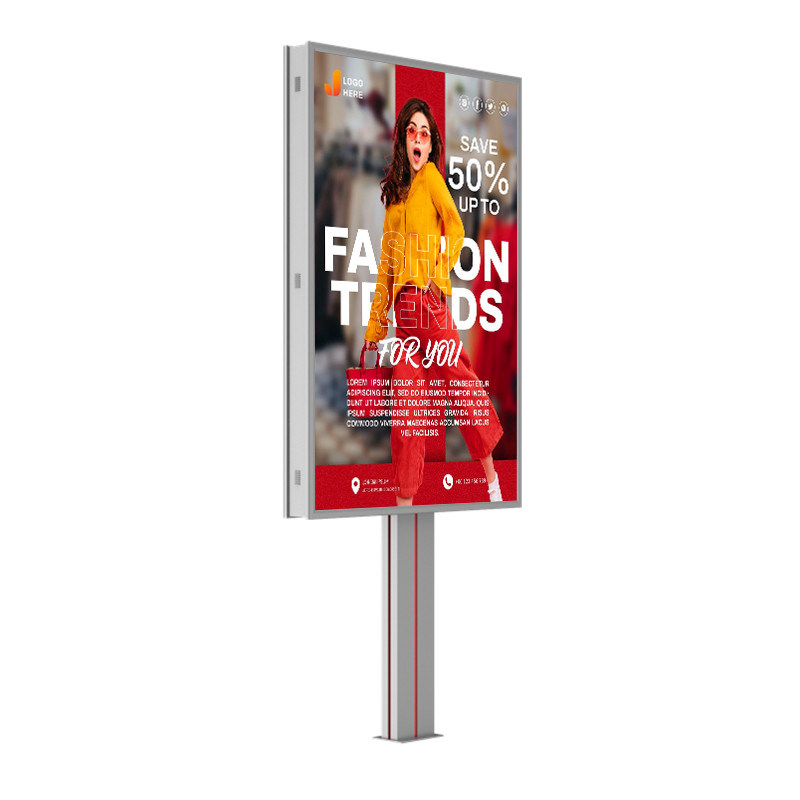 Einfache Installation wasserdicht IP65 p6 8000nits Stahl 4G-System Außenwerbung Led-Werbetafel mit HDMl